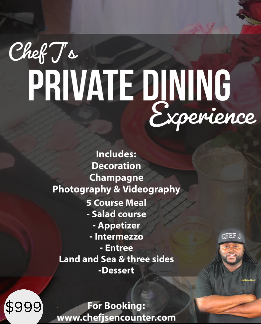 Private Dining Experience for 2