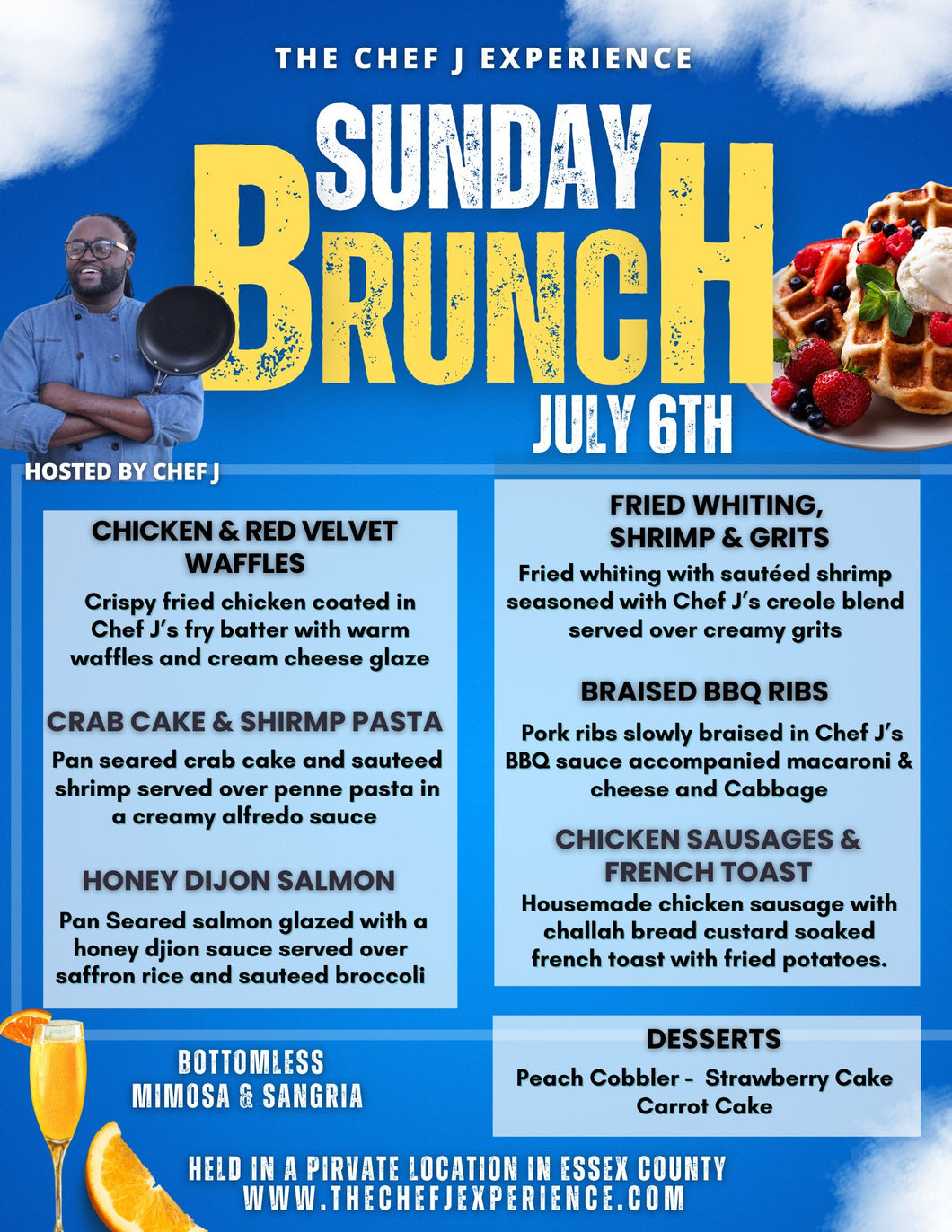 July 6th Sunday Dining Experience